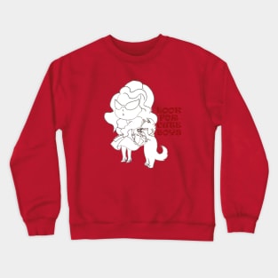 look for cute boys Crewneck Sweatshirt